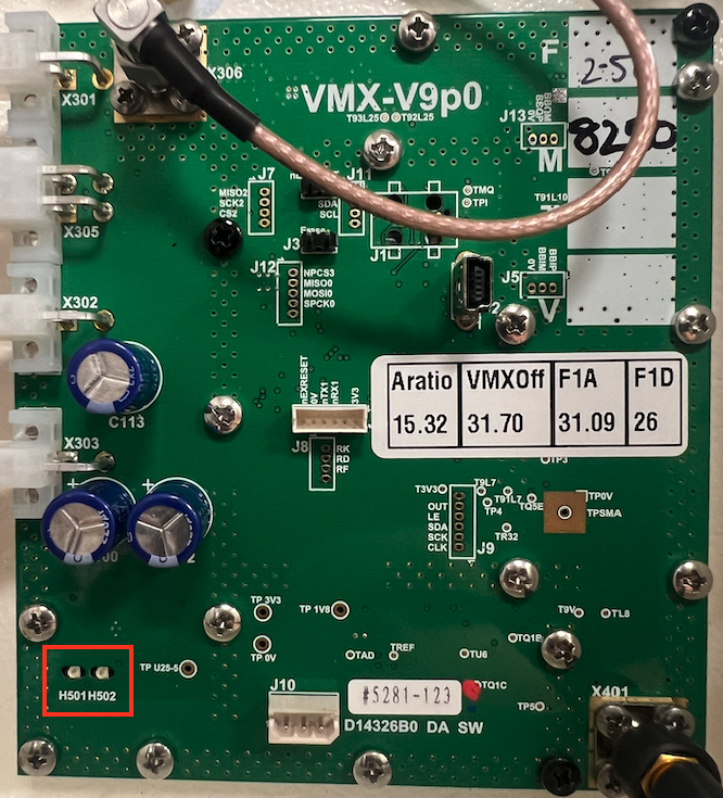 Microwave Module LEDs